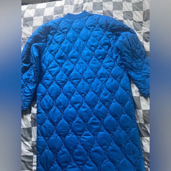 Everlane Blue Puffer Jacket Lightweight Insulated Design - Picture 8 of 8